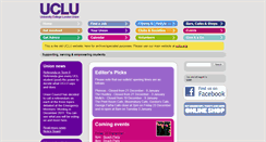 Desktop Screenshot of central.uclu.org