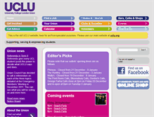Tablet Screenshot of central.uclu.org